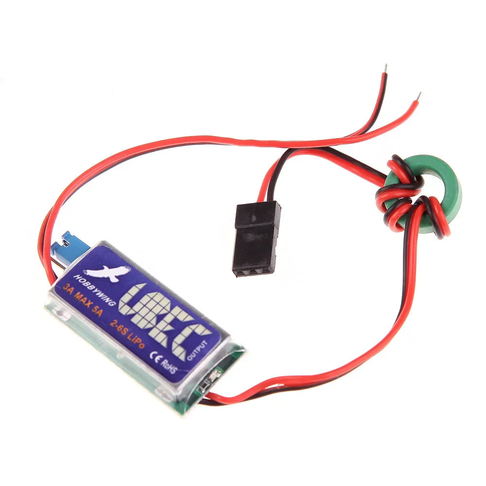 Rc Helicopter Motor - Hobbywing-RCヘリコプタードローン用のジャミングレギュレーター,低ノイズ,フルシールド,ubec,ubec,ubec,5v,6v,3a max,5a