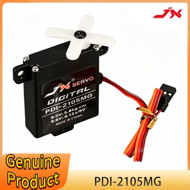 Rc Helicopter Large - JX PDI-2105MG 21 グラムメタルギアウイングサーボ 5.8 キロ大トルクデジタルサーボ