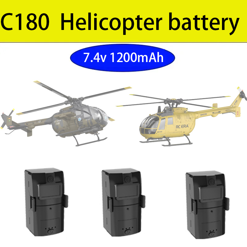Rc Helicopter Coaxial - RC ERA C180ヘリコプターバッテリー 7.4V 1200mah LiPoバッテリー