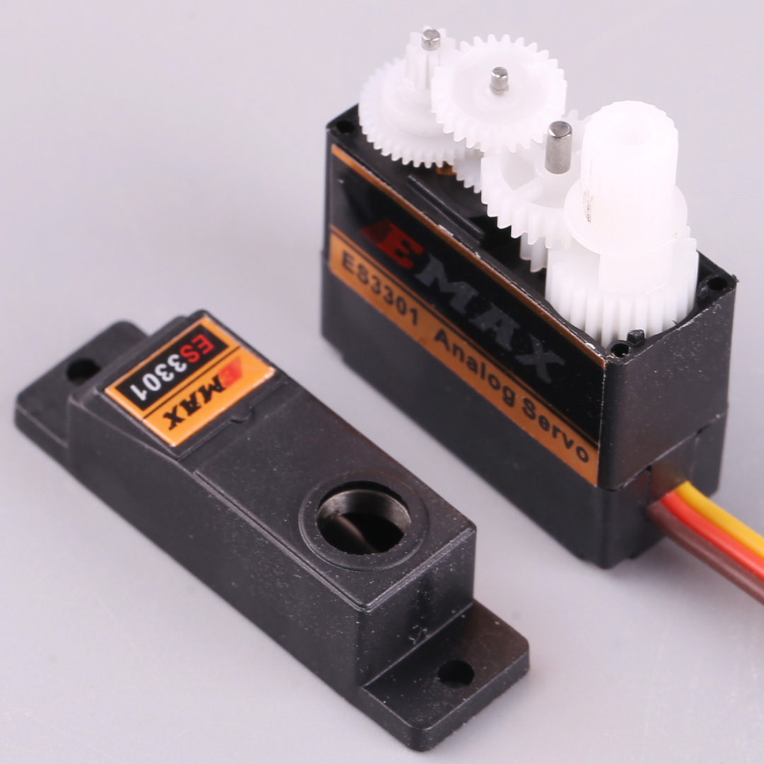 Rc Helicopter Motor - EMAX ES3001 軽量アナログサーボ 43g プラスチックギア 4.8-6.0V