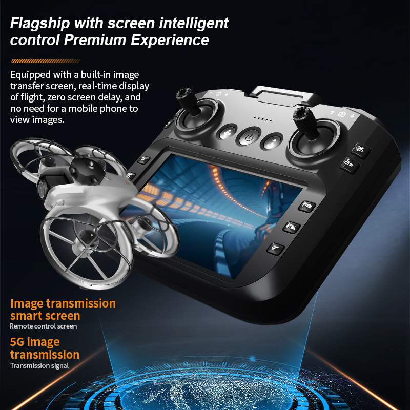 360 °   完全保護障害物回避 WIFI FPV RC  - Rc Helicopter Remote Control のレビューと価格