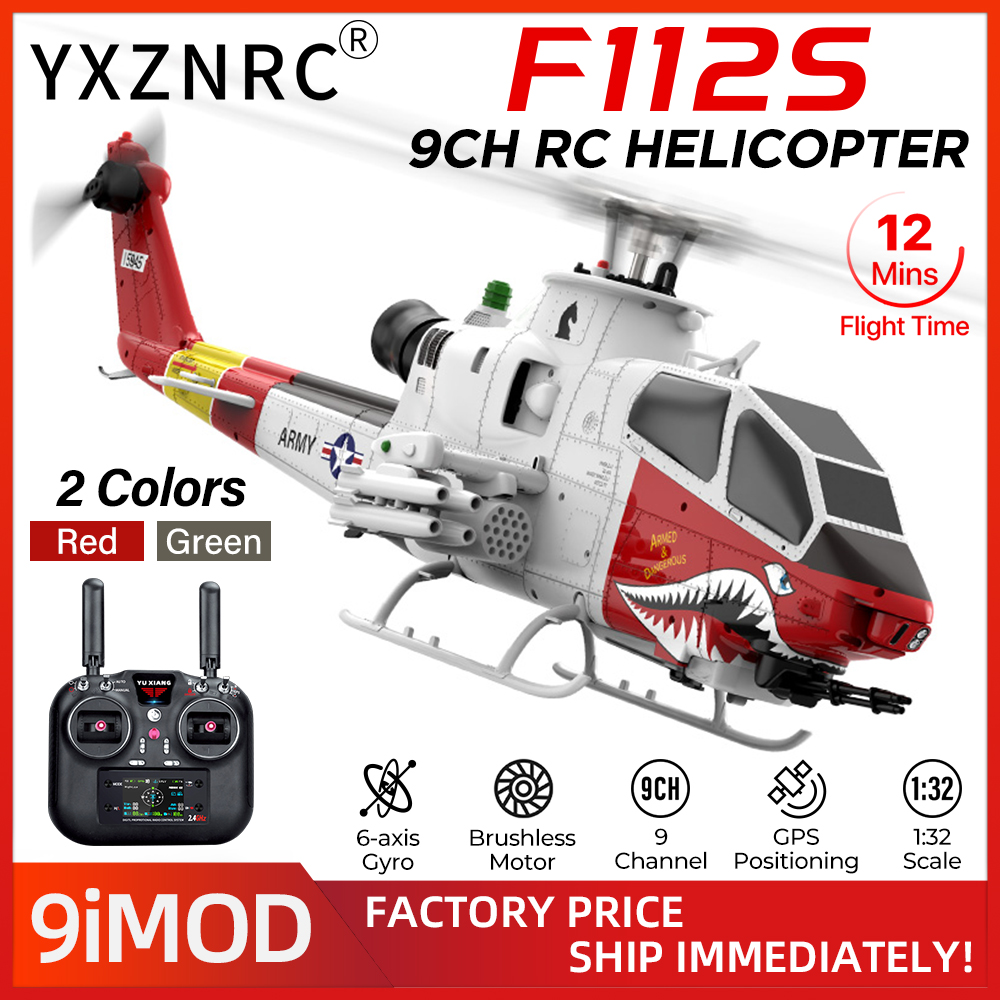 YUXIANG RCヘリコプター F112S 9CH 飛行機 - Rc Helicopter Gyro のレビューと価格
