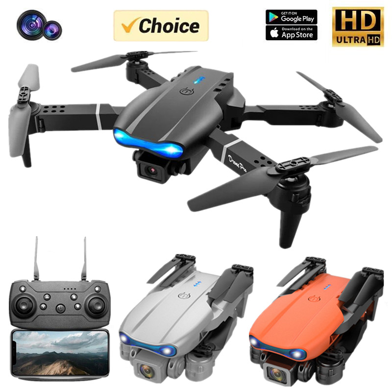 新しいミニドローン E99 4K WIFI HD カメラ F - Rc Helicopter Nitro のレビューと価格