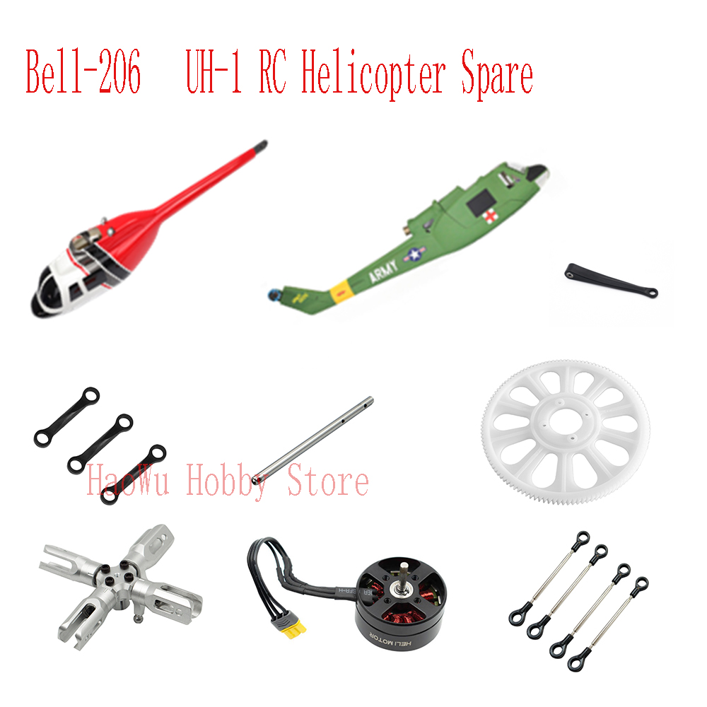 フライウィングbell206uh1ベル-206 UH-1 r - Rc Helicopter Large のレビューと価格